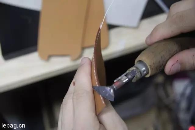手工皮具制作教程:高端铬鞣革乔妹包插图87