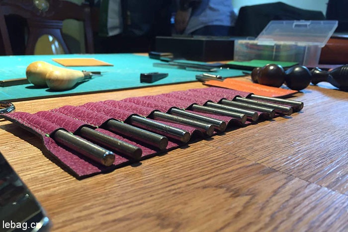 分享鳄鱼皮表带手工制作教程-手工皮具