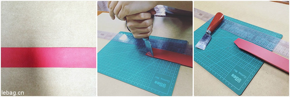 Belt手工植鞣革皮带详细制作步骤-手工皮具